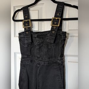 MARSHALLS Black Denim Jumpsuit